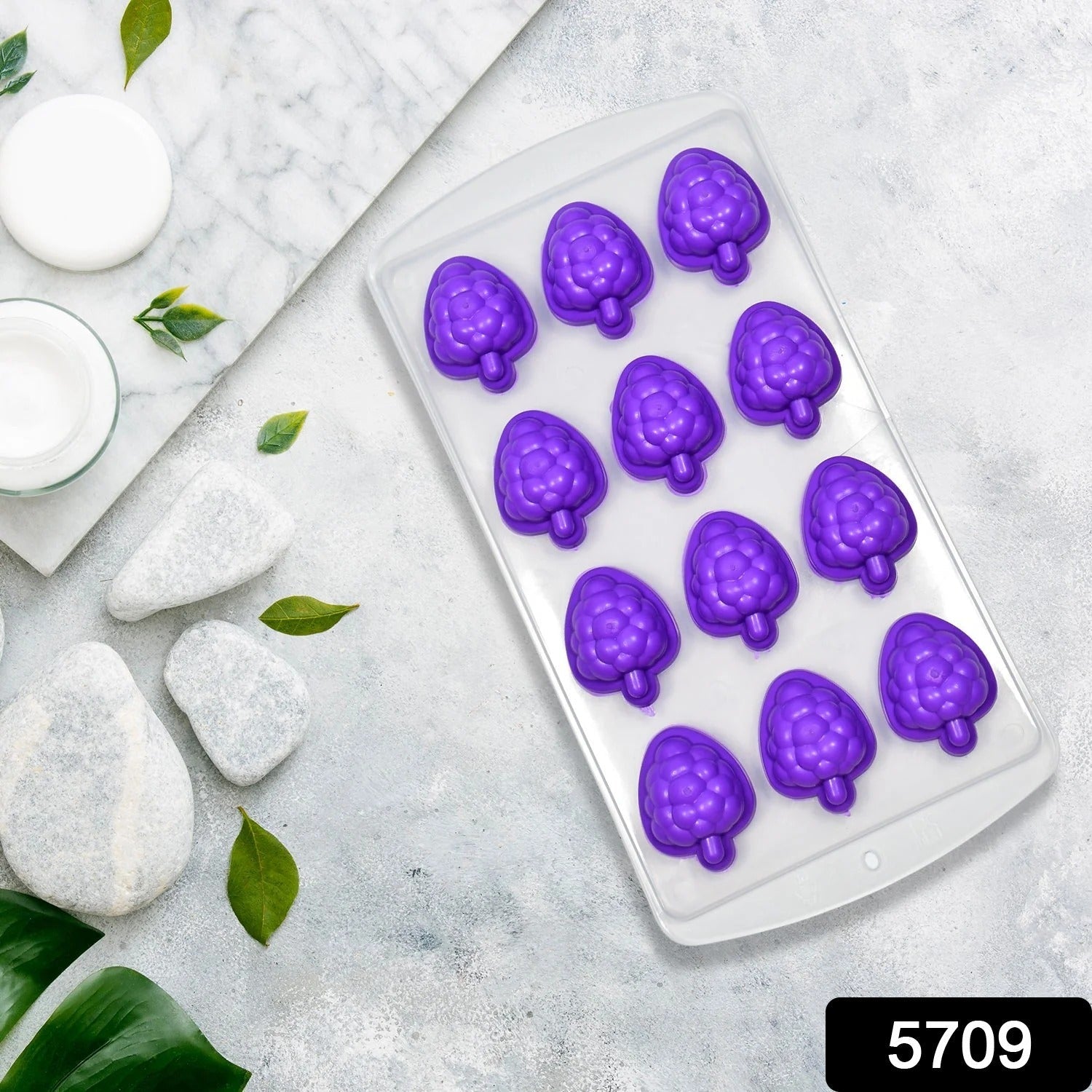 Silicone Mold Ice Cube Tray Creative Sweet Multi Type Ice Tray Buckets, Ice Cube Trays Multi Fruit Shape Ice Tray (1 Pc) Silicone Mold Ice Cube Tray Creative Sweet Multi Type Ice Tray Buckets, Ice Cube Trays Multi Fruit Shape Ice Tray (1 Pc)